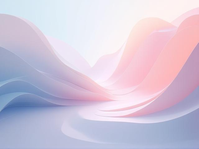 Abstract creative design representing support and solutions